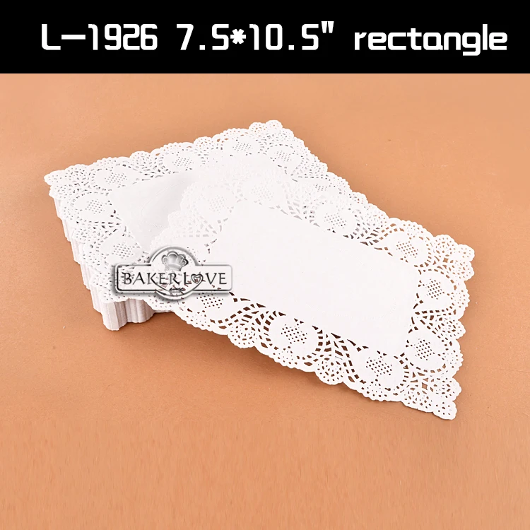Rectangular Paper Doilies/fancy Paper Plates/bulk Paper Plates/white