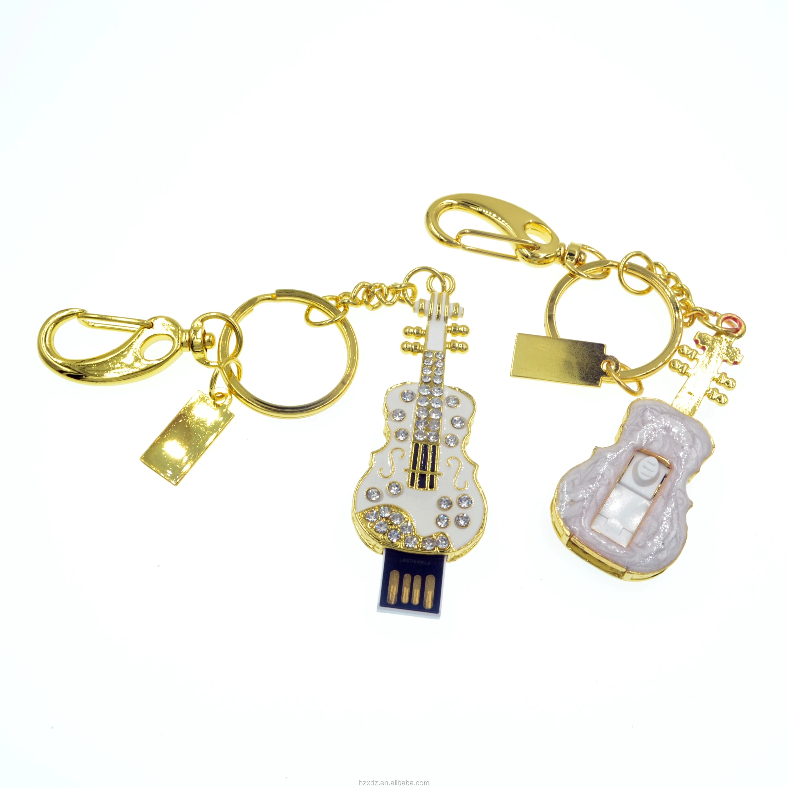 christmas cheap price jewelry violin guitar 4gb 8gb 16gb usb