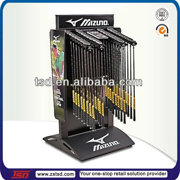 Tsdm367 Metal Floor Display Rack For Softball Bat/tee Ball Bat Floor