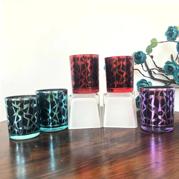 Iridescent Glass Votive Decorating Candle Holders Buy Candle