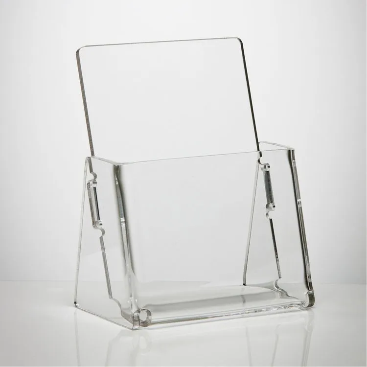 Clear Acrylic Counter Card Holders Business Gift Card Holder Display