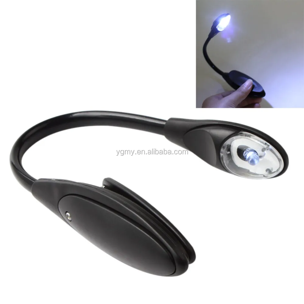 Led Book Light Mini Clip On