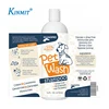 Shampoo Bottle Using Custom Transparent Waterproof Vinyl Label
