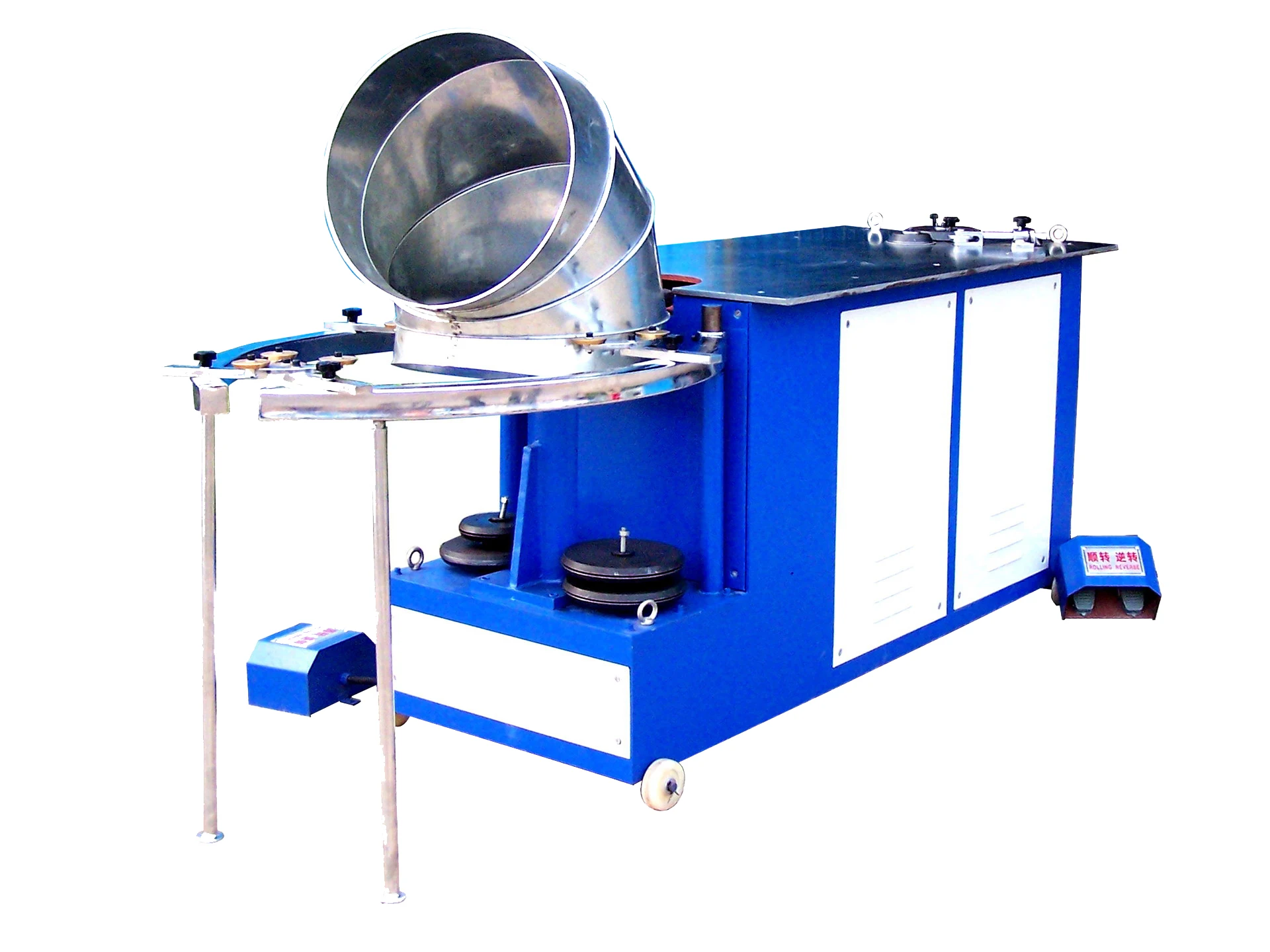 horizontal shrimp elbow pipe forming machine for r