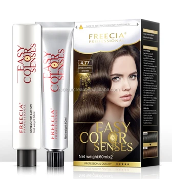 Freecia Permanente Pelo Tinte Crema 60ml 2 Para Uso En El Hogar Buy Crema De Color Para El Cabellotinte Para El Cabello Para Uso En El