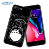 Wholesale popular Japan anime Black Silicone Phone case for iPhone 11 Pro Max 6 7 8plus XS X XR Se back cover