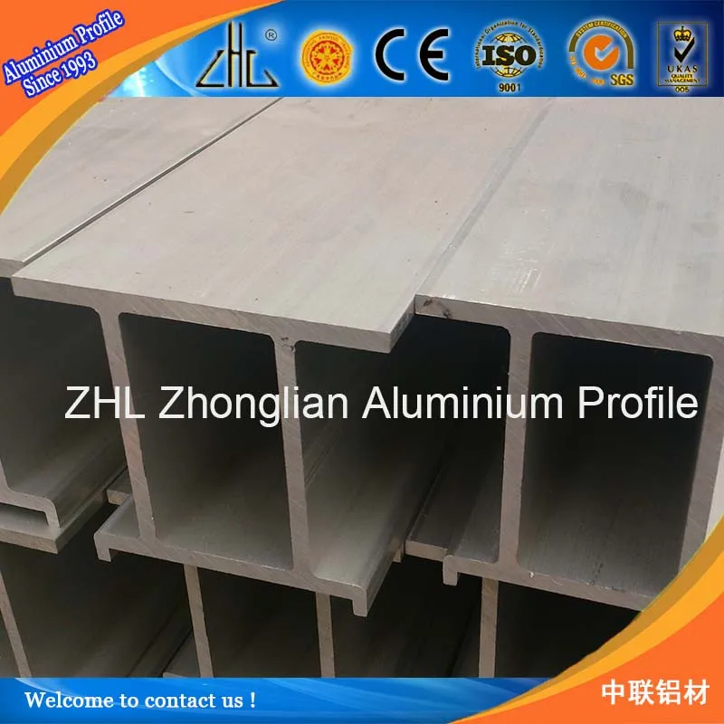 Hot! High Quality Mill Finish Aluminum I Beam,Double Support Aluminium