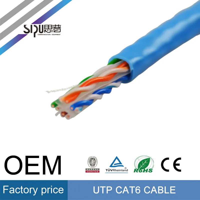 Sipu Wholesale Price Ftp Cat6 Cat6a Bare Copper Computer Networking