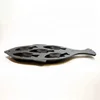 Preseasoned 5-fish shape cast iron tray baking pan cake pans bakeware