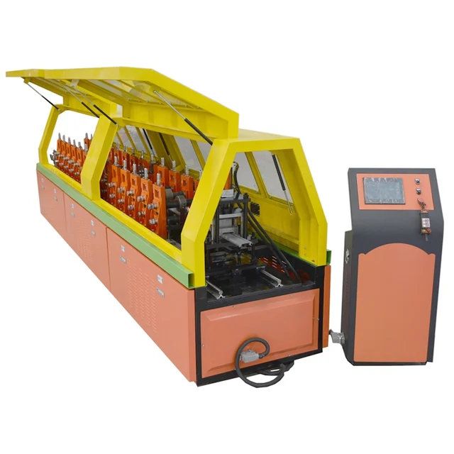 new design garage metal sheet rolling door aluminum profiling steel strip shutter roller slat making forming machine for