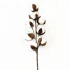 Hot Sale 22 inch Dried White Artificial Cotton Flower Stem