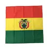 High Quality Customized Cotton Bolivia Flag For Advertising Or Promotion Wholesale Bandana