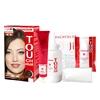 Hair dye brand beauty cosmetics non allergic hair dye factory