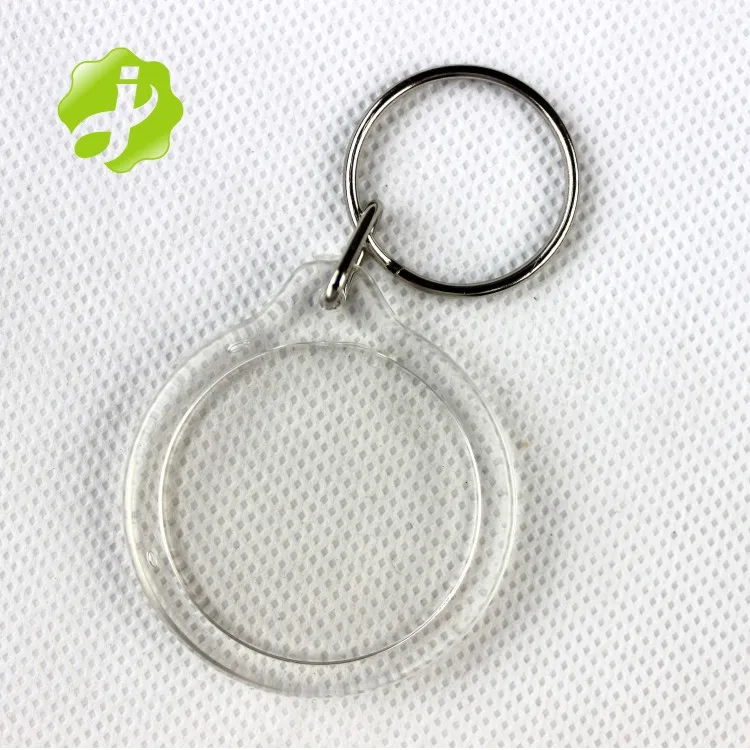 Promotion Custom Round Clear Acrylic Keychain - Buy Round Clear ...
