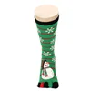 Wholesale Five Toes Christmas Socks Winter Warm Stretchy Crew Socks