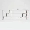 3 Tier Clear Acrylic Dolls Toys Cake and Dessert Display Riser Stand Shelf With Advertising Nail