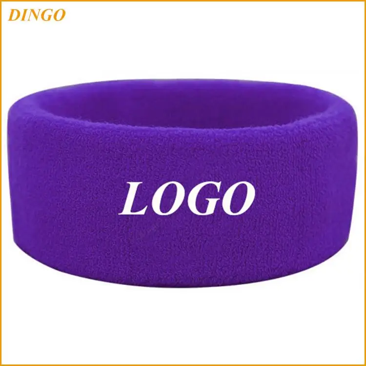 Bulk Purchasing site Neon Colored Customized Logo Sport Sweatbands Buy Sport Headband