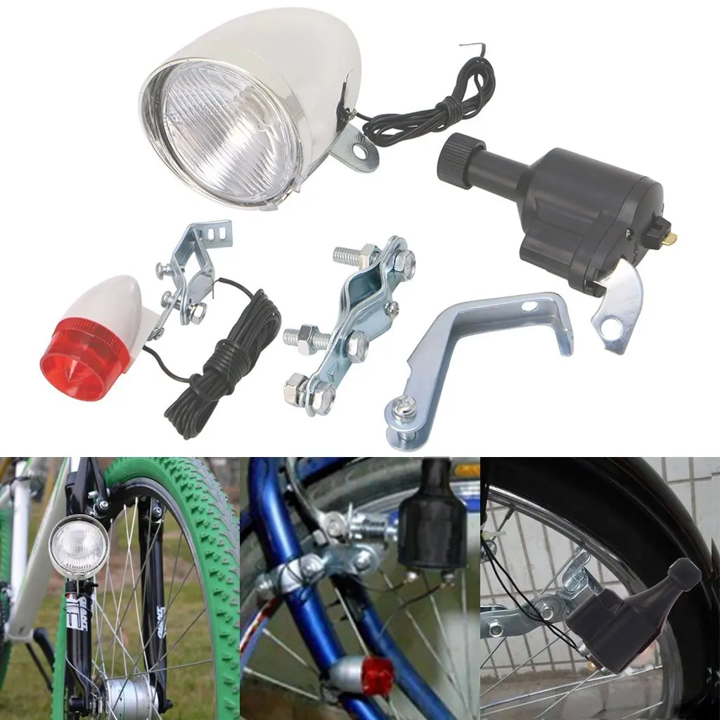 dynamo bicycle light set
