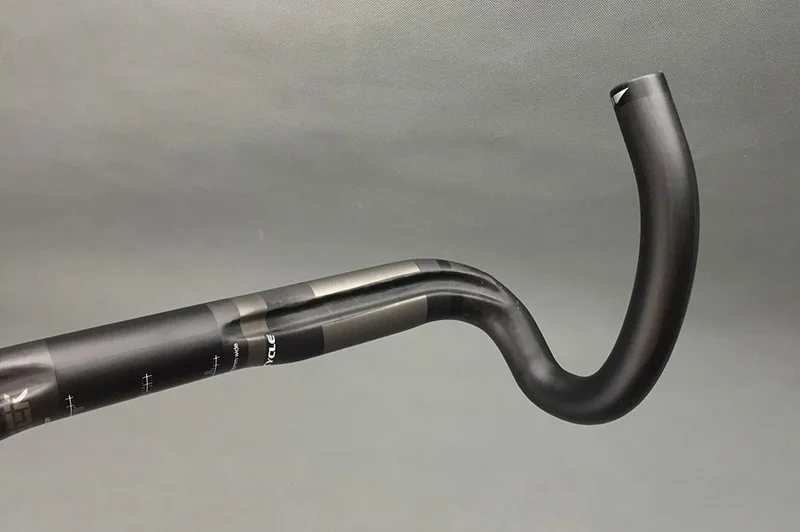 Toseek Carbon Fiber Bicycle Handlebar Bent Bar Internal Routing Ud Road