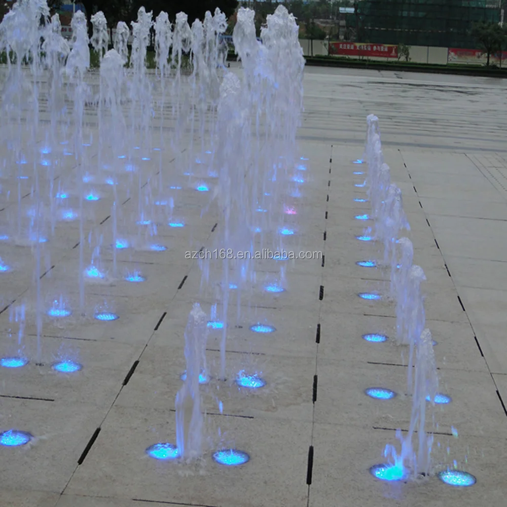 Luces Led Multicolor Fuente Seca Para Fuentes Cuadradas De Suelo - Buy