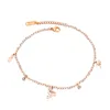 Romantic Pretty Flashing Light weight pendant hotwife anklet designs