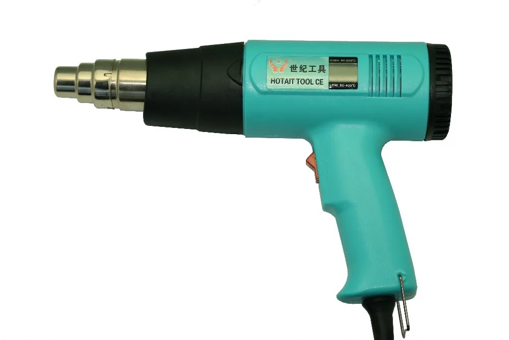 Bst-3a 1600w Handhold Hot Air Heat Gun Temperature Adjustable Hot Air Anti-slip
