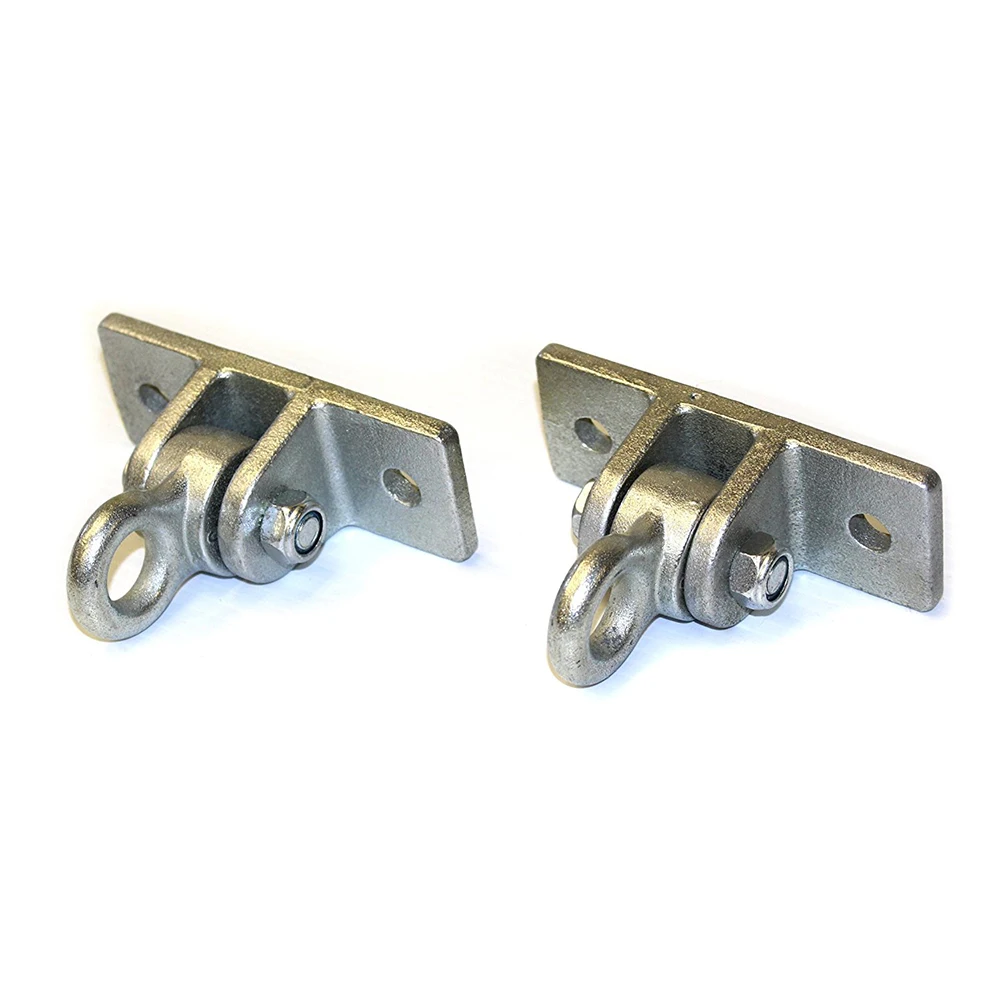 BT-090802 2 Heavy Duty Hangers for Wooden Sets Playground Porch Indoor Outdoor Swing Snap Hooks Accessories