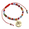 Life Tree Titanium Charm Bracelets for Women Men Children Lucky Colorful Beads Friendship Wish Bracelets Jewelry SLB073