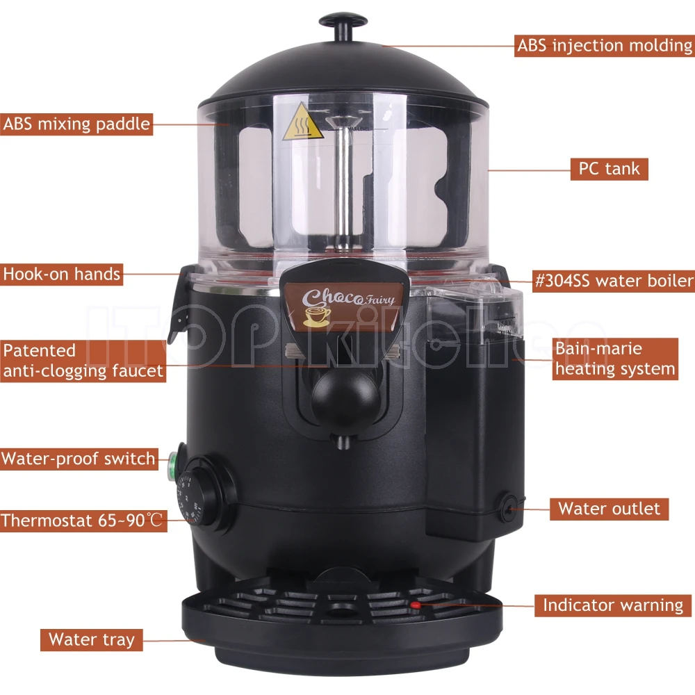 Commercial Hot Chocolate Dispenser Drink Beverage Warmer Buy Hot