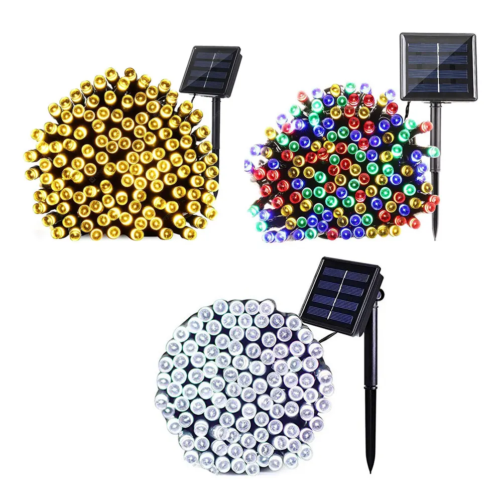 Cheap outdoor christmas solar powered ball string light