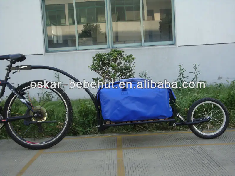 single wheel bicycle cargo trailer