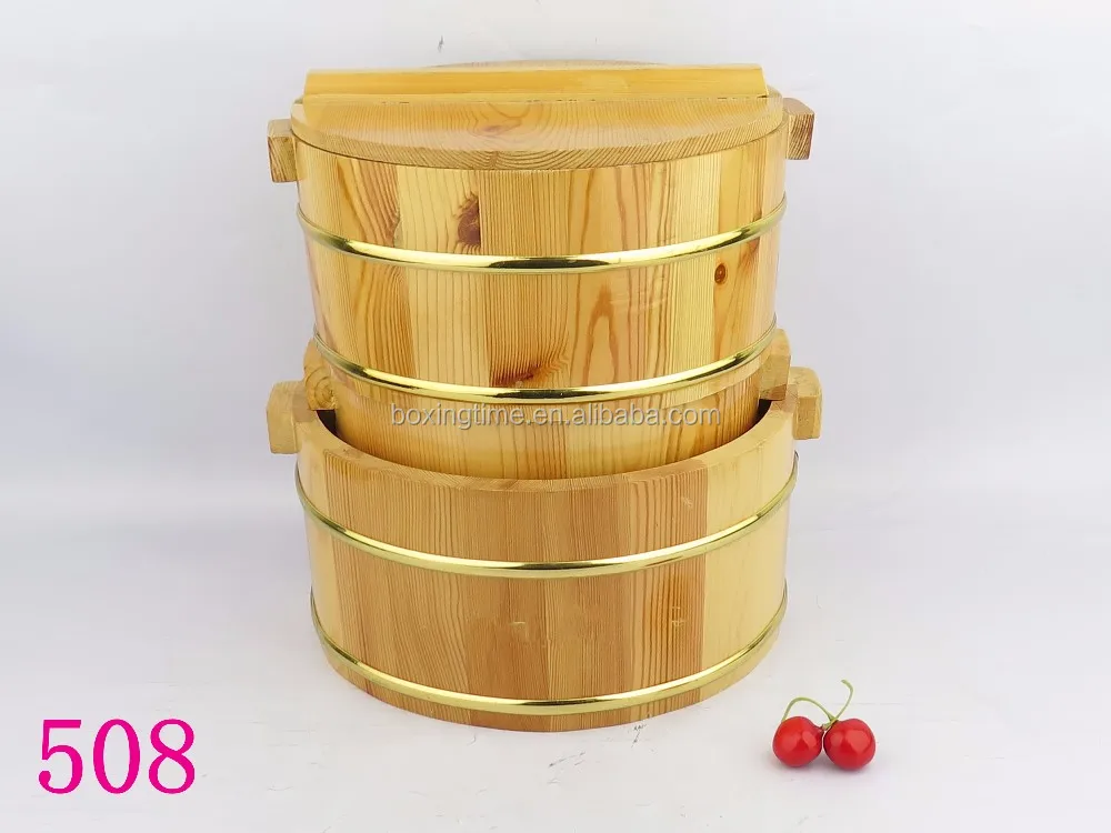 Luxury Japanese Style Wooden Barrel For Rice Storage Bucket Buy