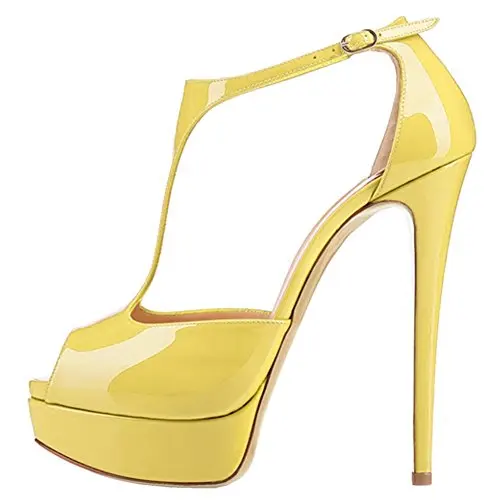 yellow pencil heels
