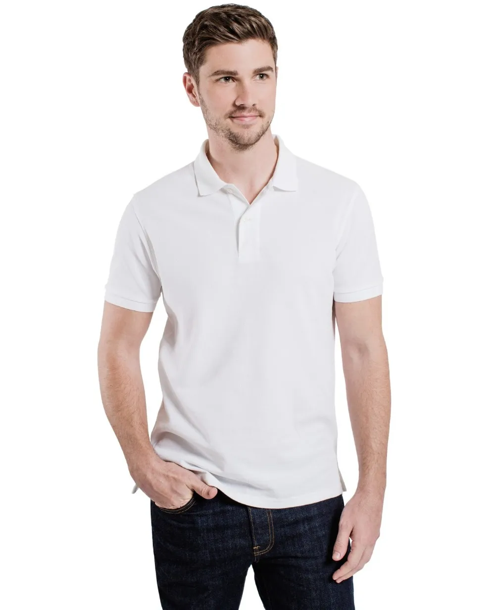 Men/'s Solid Polo Short Sleeve Shirt Pique Casual Cotton Top New Size M L XL XXL