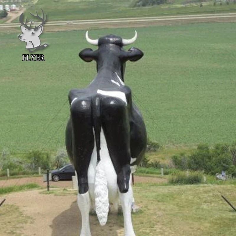 resin cow statue