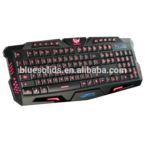 Newest design BST-238L led backlight Illuminated Ergonomic mechanical keyboard