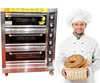 Steam multiply function used 3 decks stone bread oven