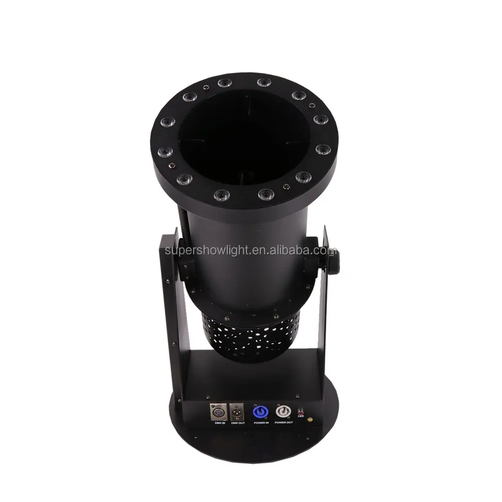 Electric Confetti Cannon - 12x3w LED Confetti Gun Machine