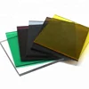 Low factory price shock resistance makrolon 10mm solid flat colored polycarbonate sheet