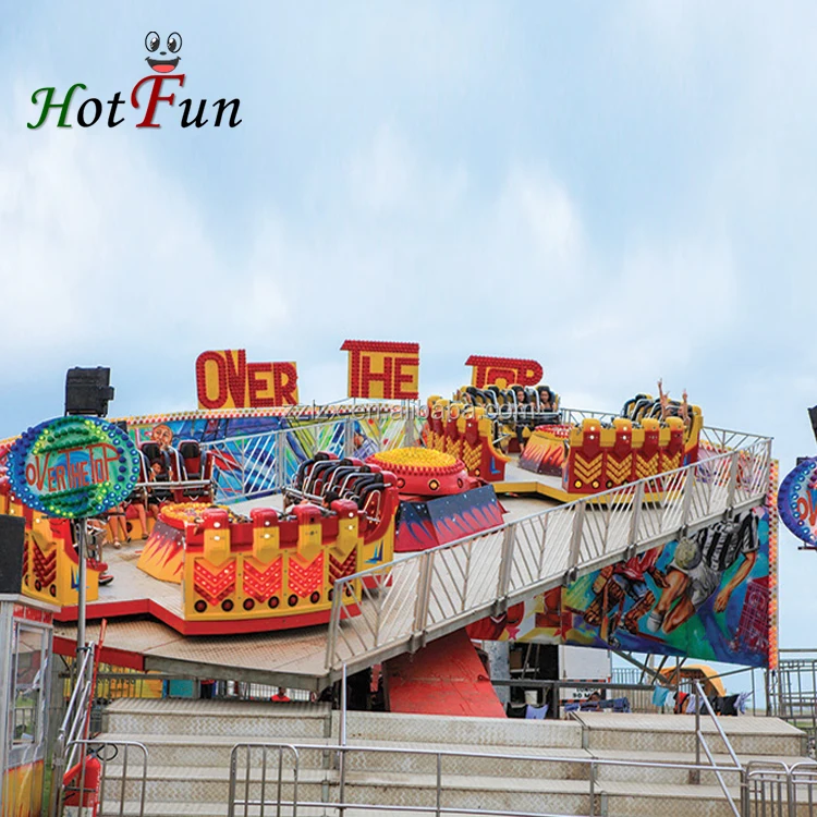 2018 hotsale  cheap amusement park products over the top rides 