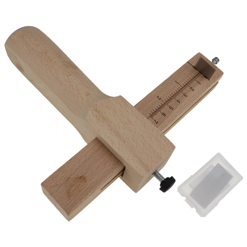 Professional Adjustable Wood Strip And Strap Cutter Leather Craft Tool