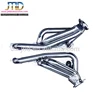 Silver Coated Exhaust Headers Angle Plugs For Small Block Chevy S-10 Blazer