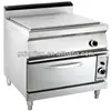Gas Solid Top Range With Oven , oven with top grill