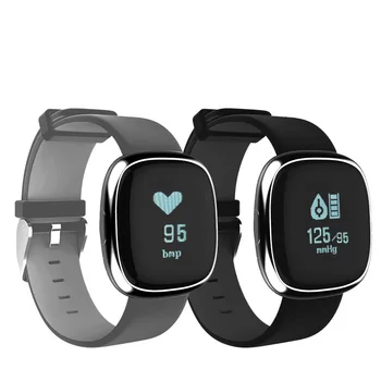 smart heart rate and blood pressure wristband