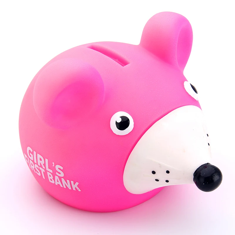 Kids Plastic Wholesale Piggy Banks Pvc Rubber Money Box Animal Pig