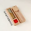 Wooden Treasure Storage Boxes Lockable Gift Case with Locking Clasp,Mini Treasure Chest