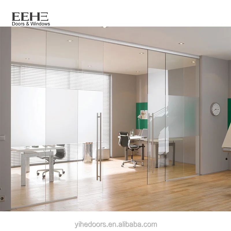 Commercial Automatic Sliding Frameless Gl Patio Doors Commercial Automatic Sliding Frameless