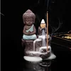 The Little Monk Small Buddha Backflow Incense Burner Use In The Home Office Teahouse Home Decor
