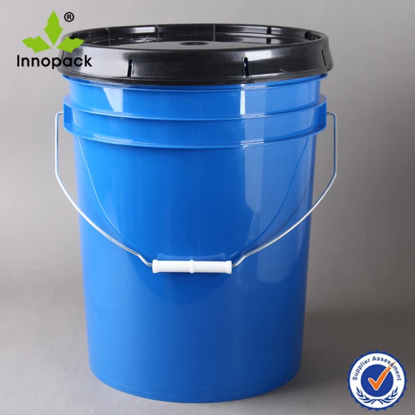 20l White Plastic Bucket With Spout,Plastic Barrel With Lid With Handle ...