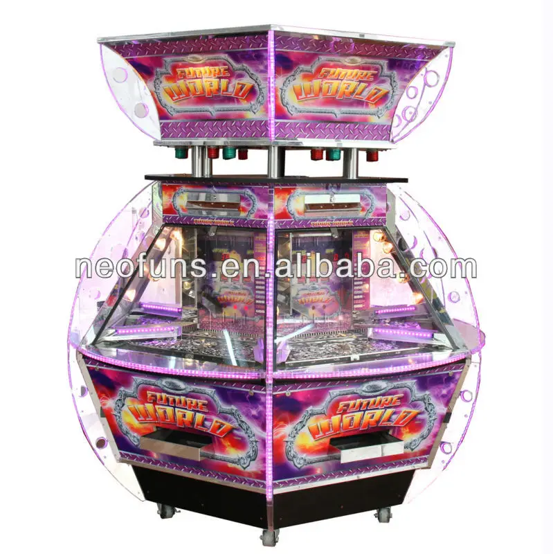 Supplier Coin Pusher Game Machine / 6 Player Coin Pusher/coin Operated
